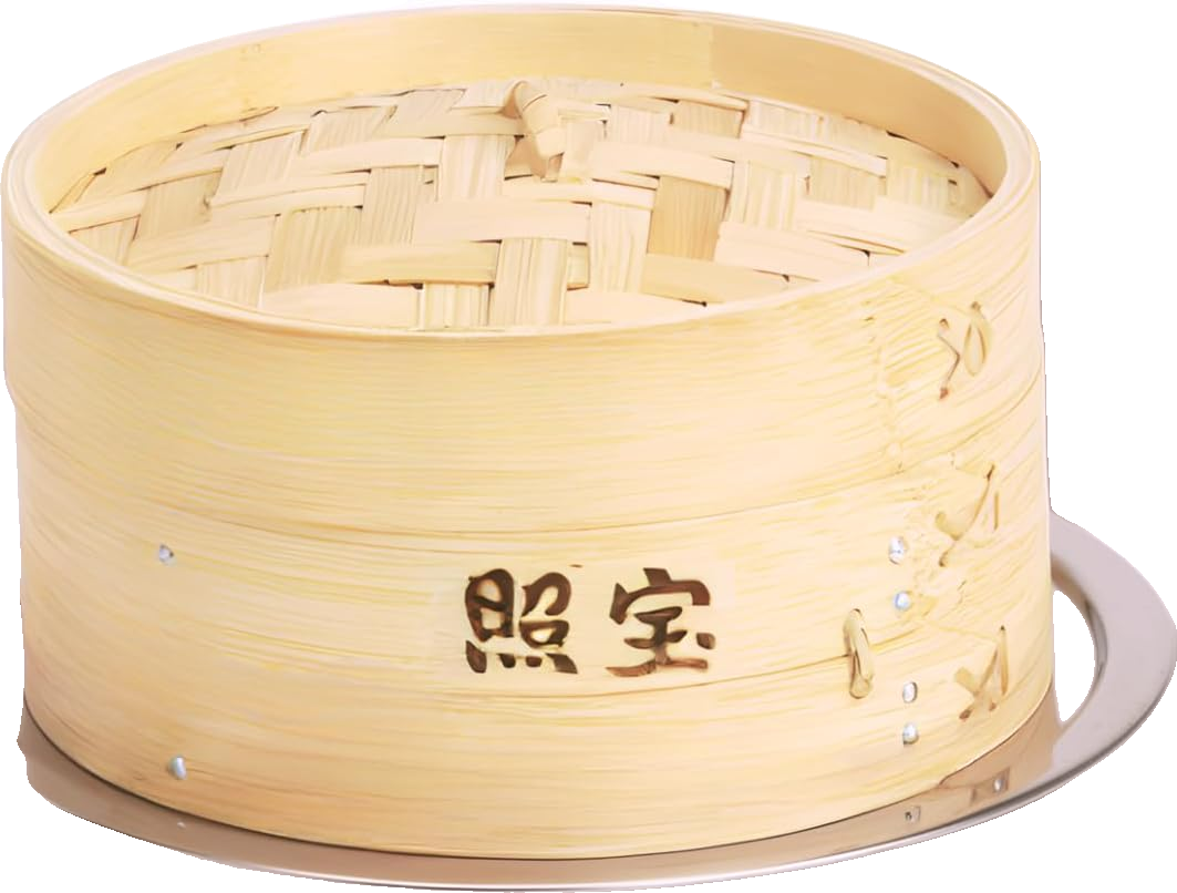 照宝 竹せいろ 21cm 蒸し板セット